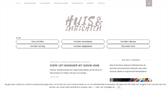 Desktop Screenshot of huis-inrichten.com