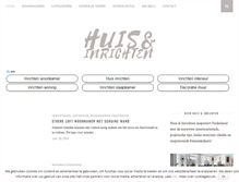 Tablet Screenshot of huis-inrichten.com